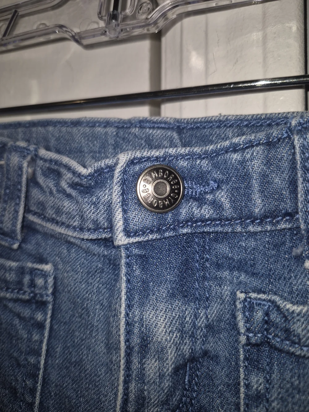Gymboree Size 5T Girls' Light Blue Wide-Leg Jeans